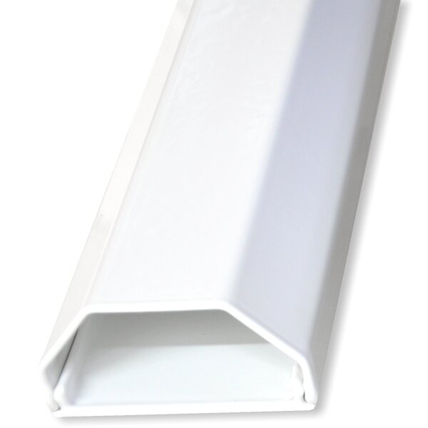 Kabelkanal ALU    1,10m   50mm weiß