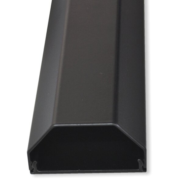 Kabelkanal ALU    1,10m   50mm schwarz