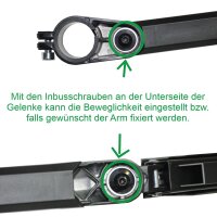 Summit MSE03 Monitorhalterung Single Extended